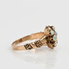 Victorian Opal & Seed Pearl Gold Ring