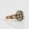 Victorian Opal & Seed Pearl Gold Ring