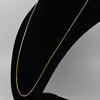 18k Yellow Gold 22" Snake Chain Italian Necklace