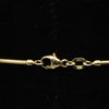 18k Yellow Gold 22" Snake Chain Italian Necklace