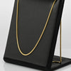 18k Yellow Gold 22" Snake Chain Italian Necklace