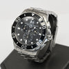 TAG Heuer CAN1010 Aquaracer Quartz Chronograph Stainless Black Watch Full Set