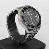 TAG Heuer CAN1010 Aquaracer Quartz Chronograph Stainless Black Watch Full Set