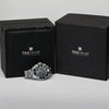 TAG Heuer CAN1010 Aquaracer Quartz Chronograph Stainless Black Watch Full Set