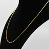 Franco Link 19" 14k Yellow Gold Chain Necklace
