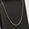 Franco Link 19" 14k Yellow Gold Chain Necklace
