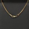 Franco Link 19" 14k Yellow Gold Chain Necklace