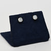 New 1.02ctw Round Diamond EF VS Lab Grown IGI 14k Yellow Gold Stud Earrings