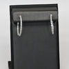 New 2.05ctw Diamond F VS Lab Grown IGI 14k White Gold Inside Out Hoop Earrings
