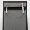 New 2.05ctw Diamond F VS Lab Grown IGI 14k White Gold Inside Out Hoop Earrings