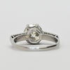 Art Deco 1.91ctw Old European Cut Diamond Platinum Engagement Ring w GIA