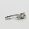 Art Deco 1.91ctw Old European Cut Diamond Platinum Engagement Ring w GIA