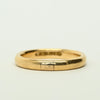 Antique 18k Yellow Gold Comfort Fit 3.25mm Band Wedding Ring