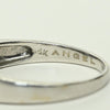 0.50ctw White & Blue Diamond 14k White Gold Band