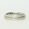 Tiffany T 18k White Gold Band sz 11.5