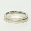 Tiffany T 18k White Gold Band sz 11.5