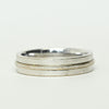 Tiffany T 18k White Gold Band sz 11.5