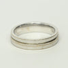 Tiffany T 18k White Gold Band sz 11.5