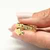 Vintage Snake Coil Band 14k Yellow Gold Ring