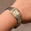 Cartier Panthère 1100 Gold and Stainless Steel Black Dial Watch