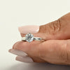 1.32ct E VS Round Lab Grown Diamond 14K White Gold Solitaire With IGI