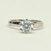 1.32ct E VS Round Lab Grown Diamond 14K White Gold Solitaire With IGI