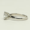 1.32ct E VS Round Lab Grown Diamond 14K White Gold Solitaire With IGI