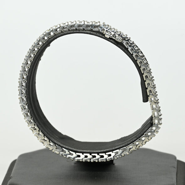 3.02cttw Round Brilliant Diamond 14k White Gold Line Tennis Bracelet