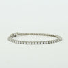3.02cttw Round Brilliant Diamond 14k White Gold Line Tennis Bracelet