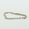 3.02cttw Round Brilliant Diamond 14k White Gold Line Tennis Bracelet
