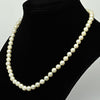 Cultured Pearl 16" Collar Length Necklace 14k Yellow Gold Clasp
