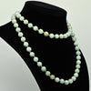 Jade and 14k Gold Bead 28" Endless Necklace