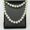 Cultured Pearl 17" Collar Length Necklace 14k Yellow Gold Clasp