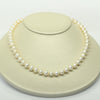 Cultured Pearl 17" Collar Length Necklace 14k Yellow Gold Clasp