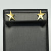 Tiffany Co. Vintage Star 18k Yellow Gold Earrings 1983