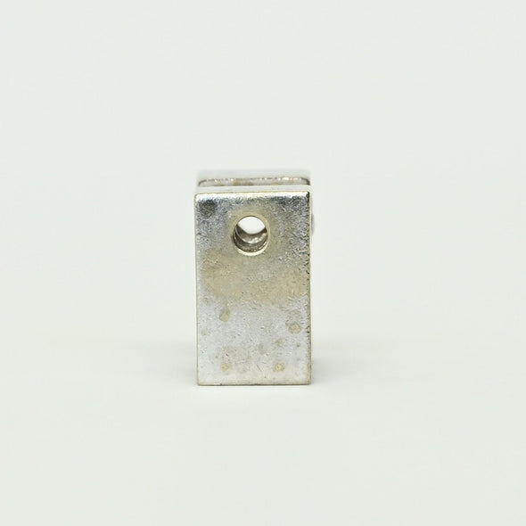 Diamond "K" 14k White Gold Pendant