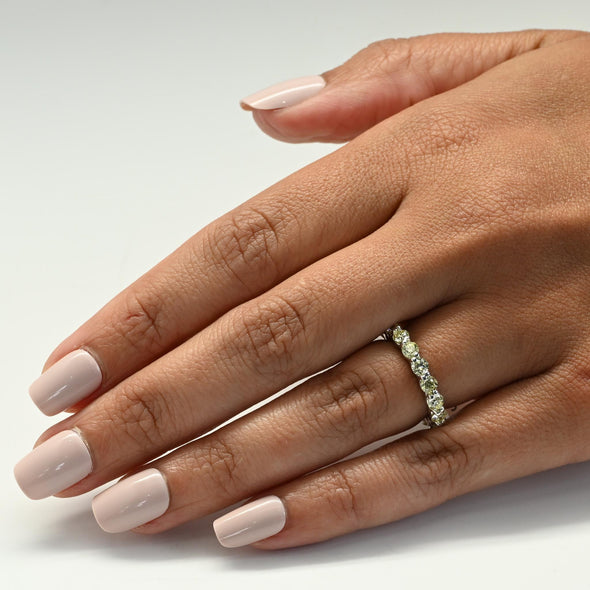 New 2.75ctw Round Brilliant Diamond Eternity Band - Size 5.5