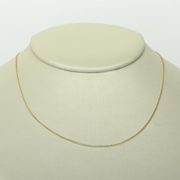 14k Cable Link Chain Necklace