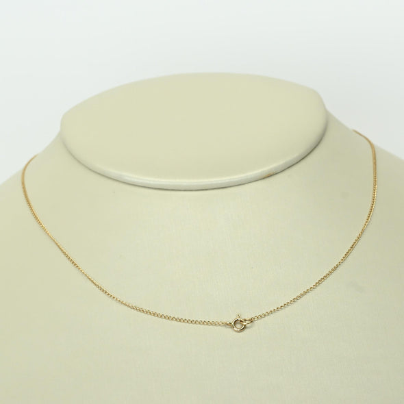 14k Cable Link Chain Necklace