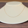 14k Cable Link Chain Necklace
