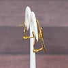Tiffany & Co. Paloma Picasso Large X Kiss Earrings 18K Gold Platinum Diamonds