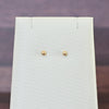 4mm 14K Yellow Gold Ball Stud Earrings