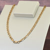 Vintage Mariner Link 14K Yellow Gold Necklace 18"