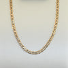 Vintage Mariner Link 14K Yellow Gold Necklace 18"