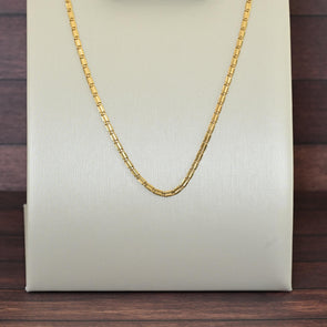 Valentino Flat Link Chain 14K Yellow Gold 16"