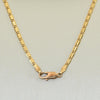 Valentino Flat Link Chain 14K Yellow Gold 16"
