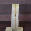 Italian Figaro Link 18K Yellow Gold Bracelet