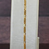 Italian Figaro Link 18K Yellow Gold Bracelet