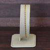 Vintage Oval Link 18K Yellow Gold Bracelet