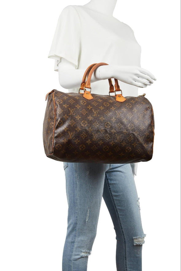 Louis Vuitton Speedy 35 Monogram Brown Pristine
